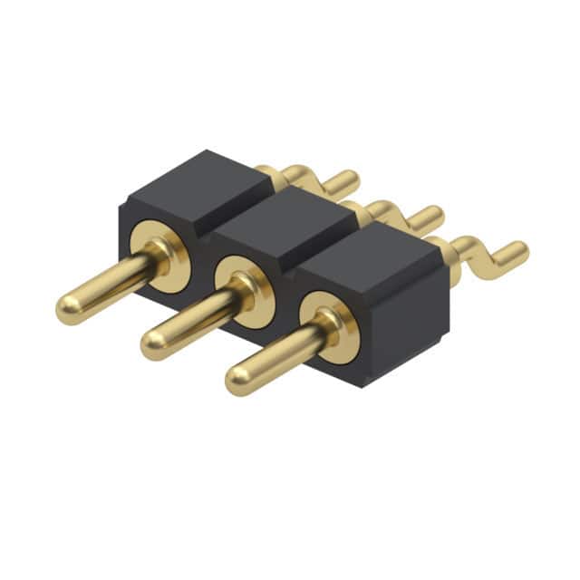 830-10-003-40-028000 CONN HEADER SMD R/A 3POS 2.54MM