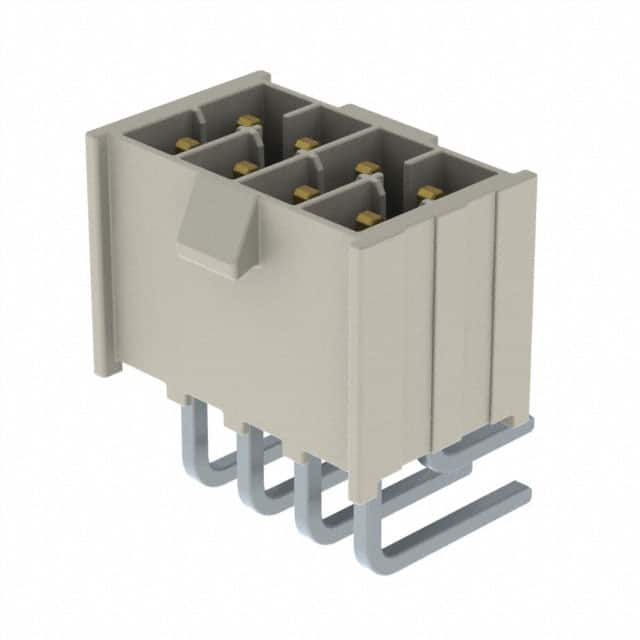 IPL1-104-01-S-D-RA-K CONN HEADER R/A 8POS 2.54MM