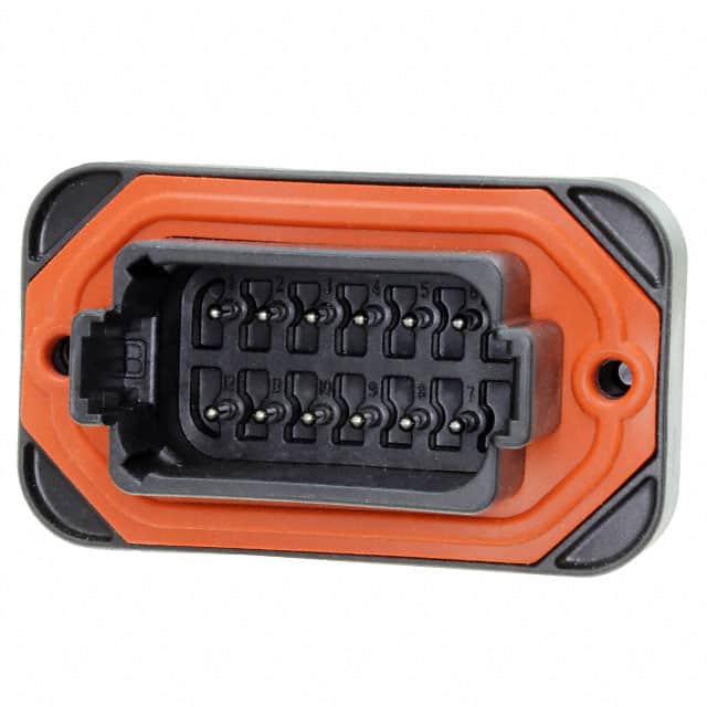 DT15-12PB CONN HEADER VERT 12POS 4.44MM