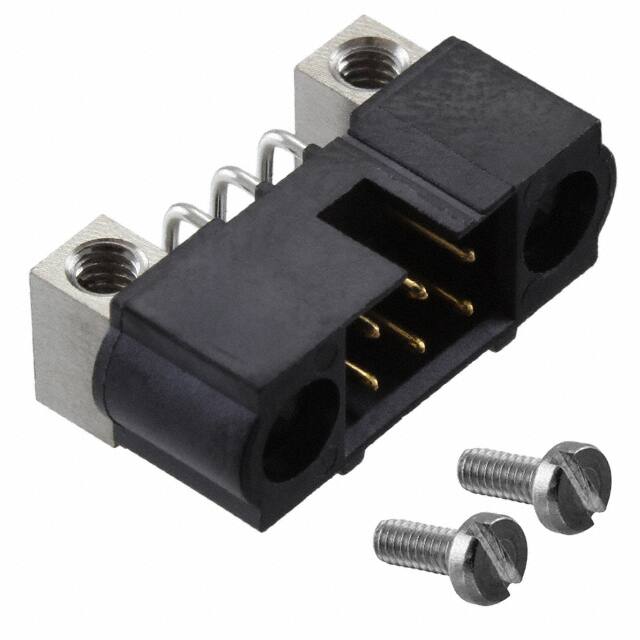 M80-5L10642MD CONN HEADER R/A 6POS 2MM