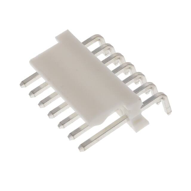 LHD-07-TRA CONN HEADER R/A 7POS 3.96MM