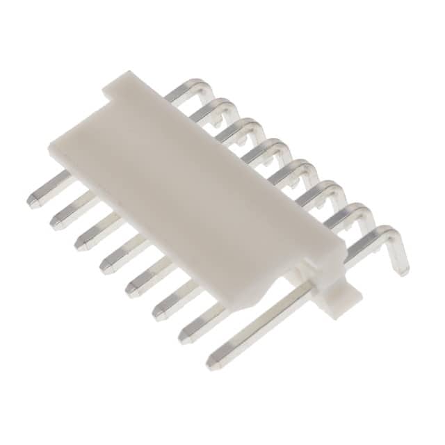 LHD-08-TRA CONN HEADER R/A 8POS 3.96MM