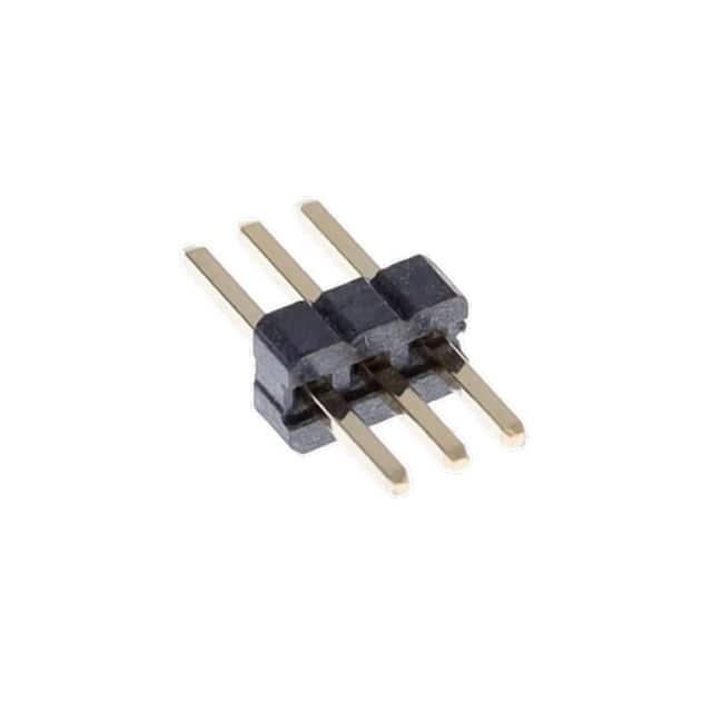 BD020-03-A-J-0350-0300-L-G 03W, 1.27MM PITCH PIN HDR, SIL,