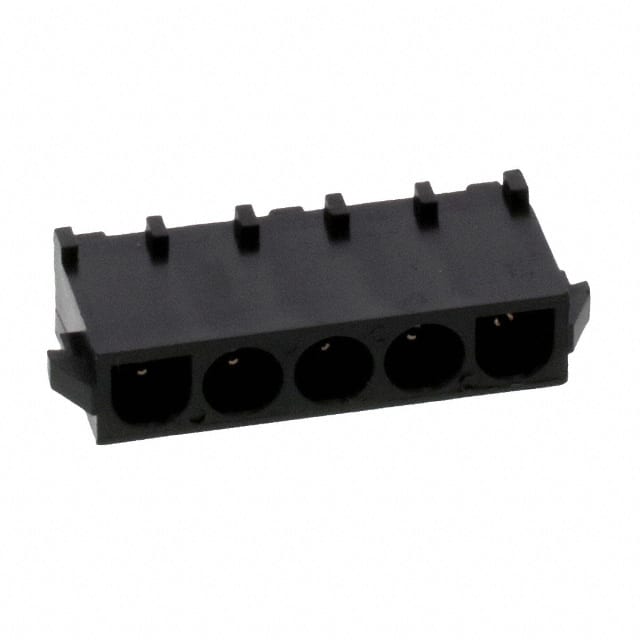643406-3 CONN HEADER VERT 5POS 6.35MM