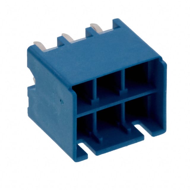 2-1376387-3 CONN HEADER VERT 6POS 5MM