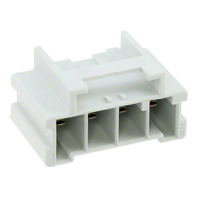 1-1969688-4 CONN HEADER VERT 4POS 6MM