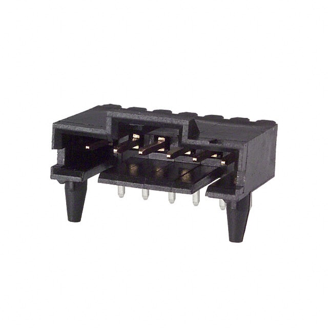 104361-5 CONN HEADER R/A 6POS 2.54MM