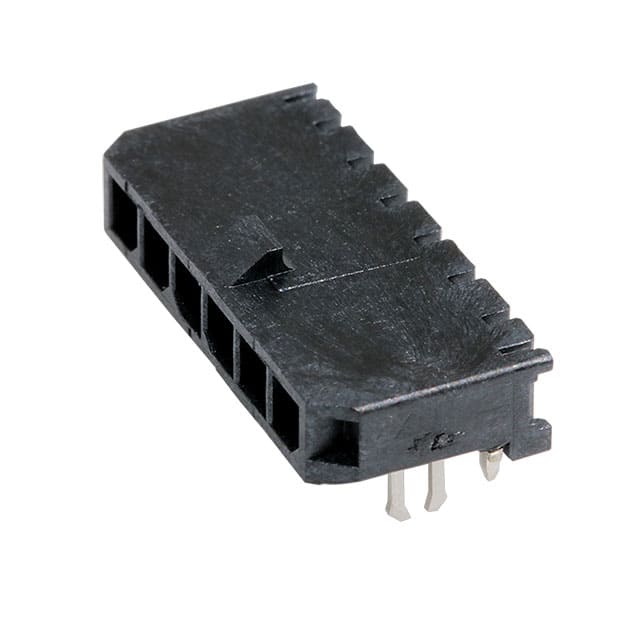 0436500605 CONN HEADER R/A 6POS 3MM