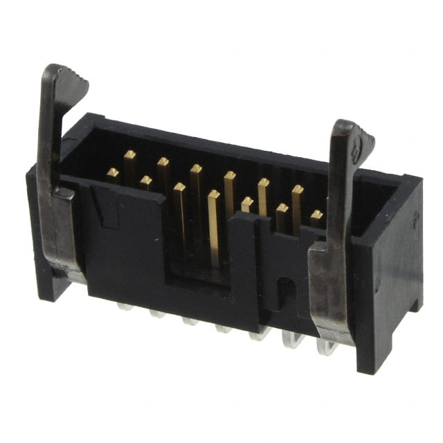 1761609-5 CONN HEADER R/A 14POS 2.54MM