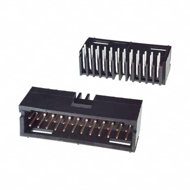 103167-9 CONN HEADER R/A 24POS 2.54MM