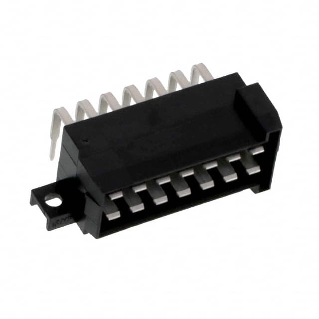 828801-5 CONN HEADER R/A 14POS 5MM