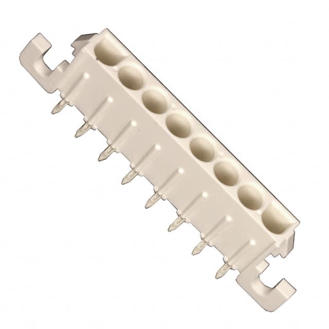 640584-2 CONN HEADER R/A 8POS 6.35MM