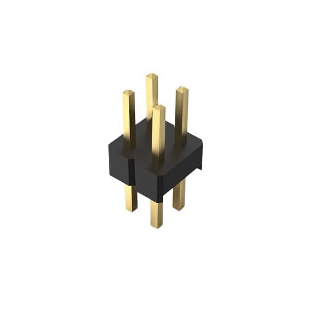 BF050-04-A-B-0200-0300-L-G 4POS, 2MM PITCH PIN HDR, DIL, TH