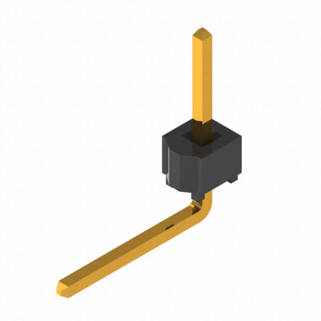 TSW-101-09-G-S-RA CONN HEADER R/A 1POS