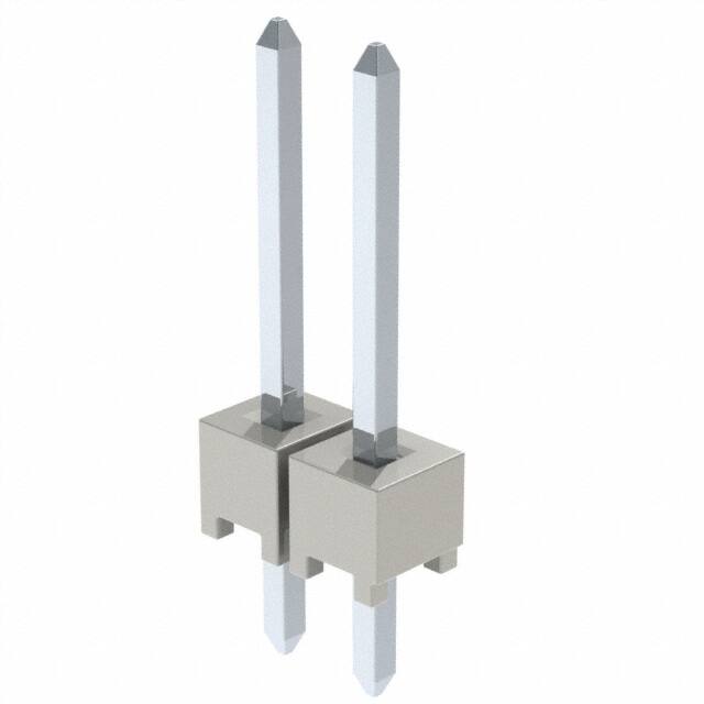 HTSW-102-14-T-S CONN HEADER VERT 2POS 2.54MM