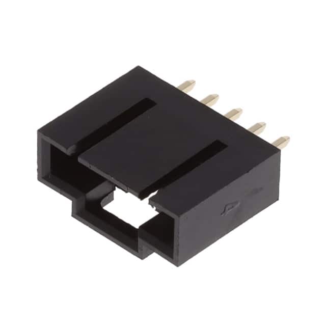 CDR-05-GS HEADER VERT TH GOLD 5POS .1" SIN