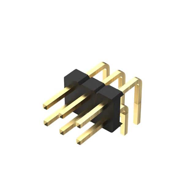 BF060-06A-B-0400-0280-0305-L-D 6POS, 2MM PITCH PIN HDR, DIL, TH