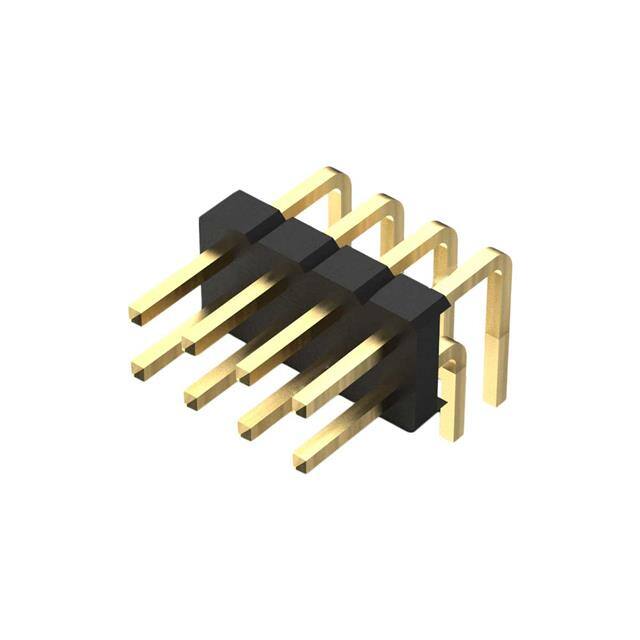 BF060-08A-B-0200-0280-0305-L-D 8POS, 2MM PITCH PIN HDR, DIL, TH