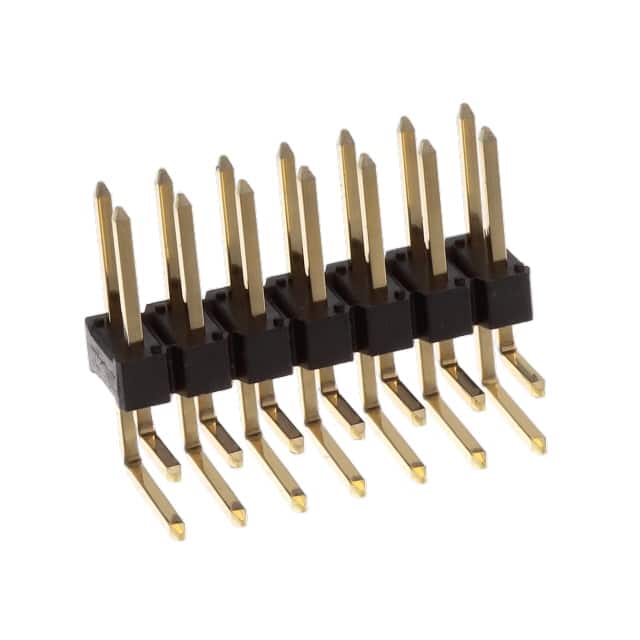10129382-914001BLF CONN HEADER R/A 14POS 2.54MM