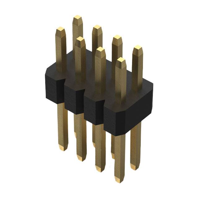 BC035-08-A-0200-0300-L-G 8W, 1.0MM PITCH PIN HDR, DIL, TH