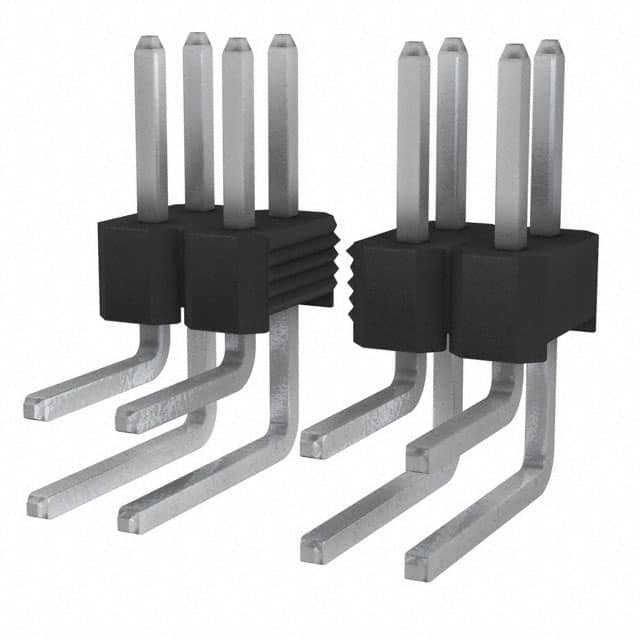 861400102LO1705LF CONN HEADER R/A 10POS 2.54MM