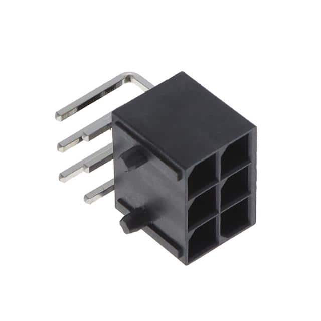 CP6006P1H00-NH HORZ HEADER 5.70MM 6 POS
