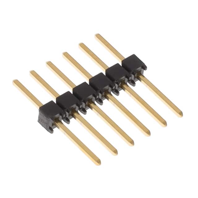 TSW-106-22-G-S CONN HEADER VERT 6POS 2.54MM