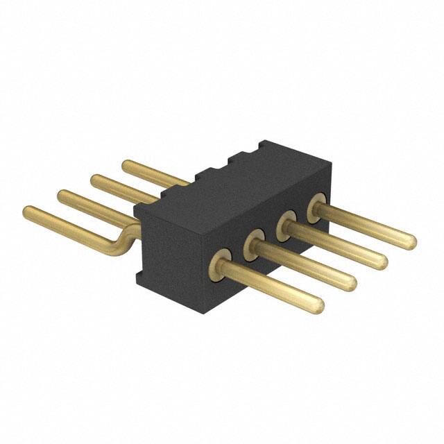 850-10-004-40-001101 CONN HEADER SMD R/A 4POS 1.27MM