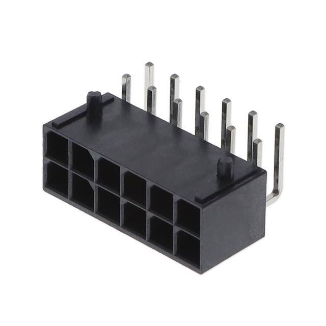 CP6012P1H00-NH HORZ HEADER 5.70MM 12 POS