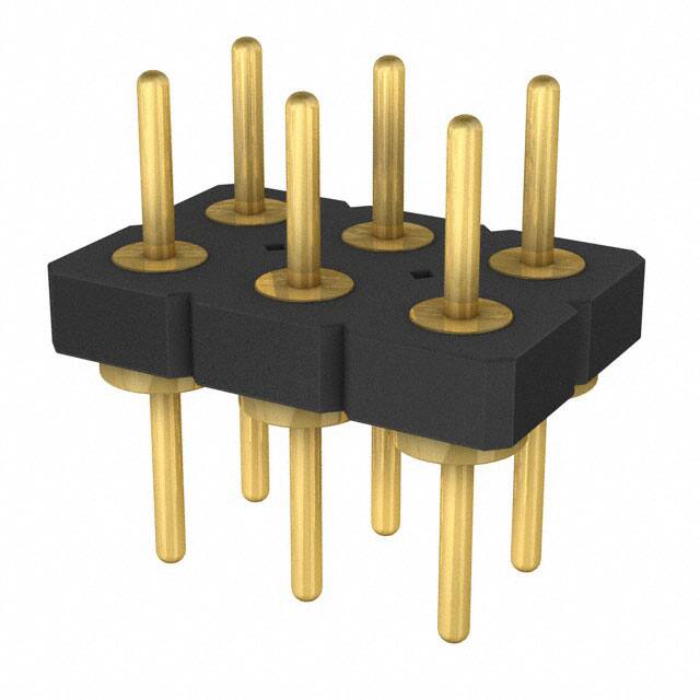 BDL-103-G-E CONN HEADER VERT 6POS 2.54MM