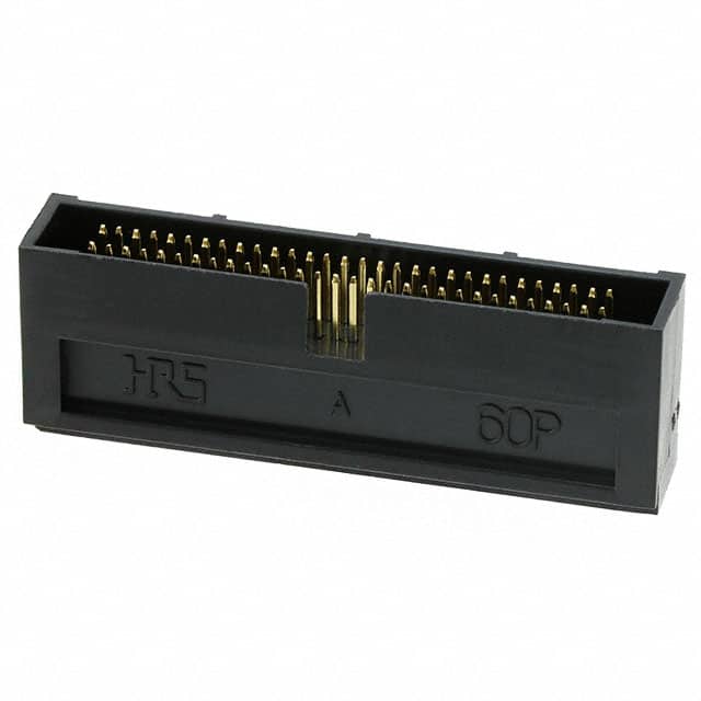 HIF6A-60PA-1.27DS(71) CONN HEADER R/A 60POS 1.27MM
