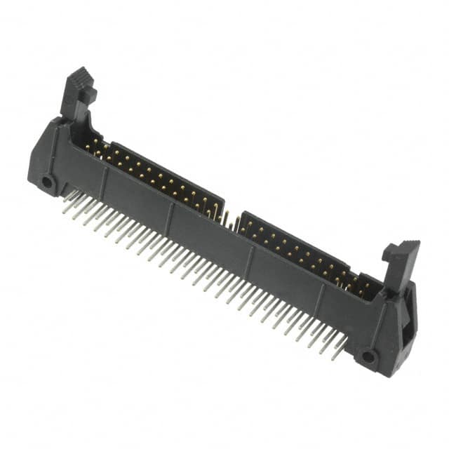 D3433-5302-AR CONN HEADER R/A 50POS 2.54MM