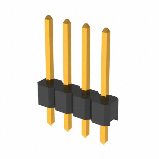 PRPC004SFAN-RC CONN HEADER VERT 4POS 2.54MM