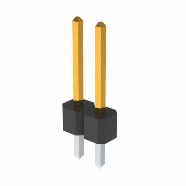 PBC02SFAN CONN HEADER VERT 2POS 2.54MM