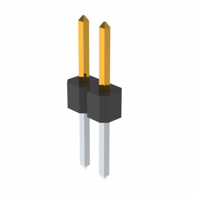 PBC02SABN CONN HEADER VERT 2POS 2.54MM