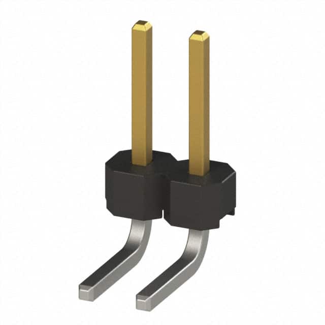 951102-7622-AR CONN HEADER R/A 2POS 2MM