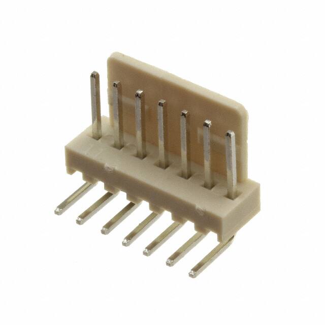 LHA-07-TRA CONN HEADER R/A 7POS 2.54MM