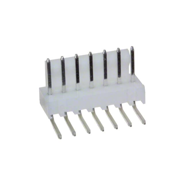 LHS-07-TRA CONN HEADER R/A 7POS 2.54MM