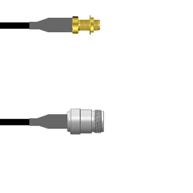 Q-2Y01W00082.5M SMA-SJB/N-SJ RG58 2.5M