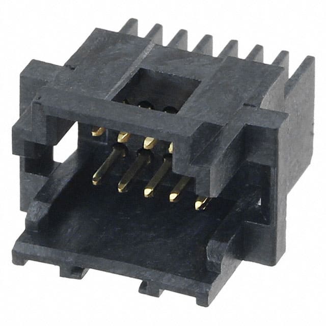 6-104477-2 CONN HEADER R/A 10POS 1.27MM