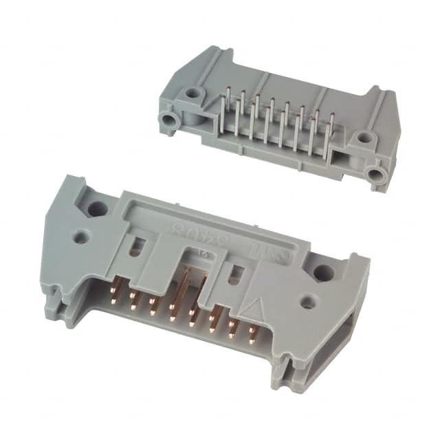 3408-5002 CONN HEADER R/A 16POS 2.54MM