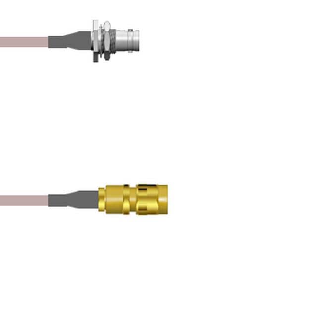 Q-0103A00012.5M CBL ASY BNC-SMA J-P RG178 2.5M