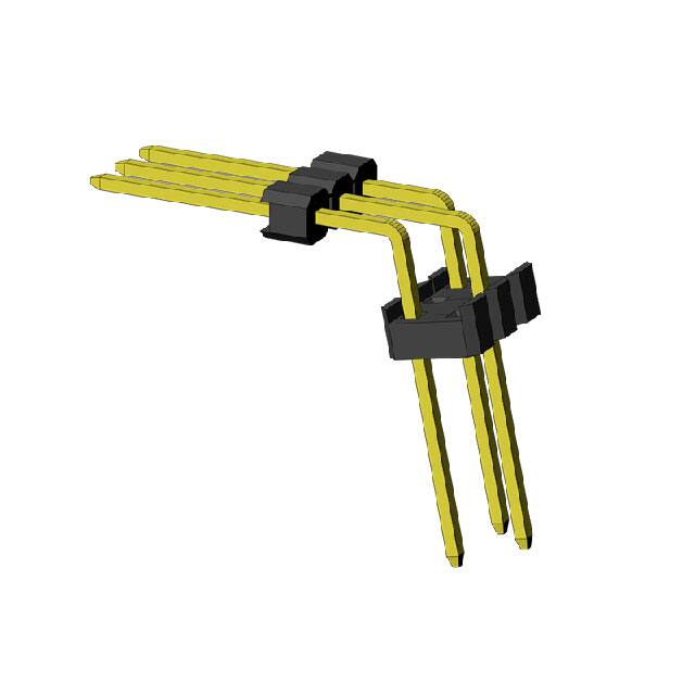 GPHB298-0302A650C1SA 2.54MM PITCH HEADER SINGLE ROW R