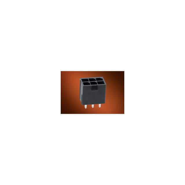 172447-0216 MINIFITJR VERT HDR NOPEGS 16CKT