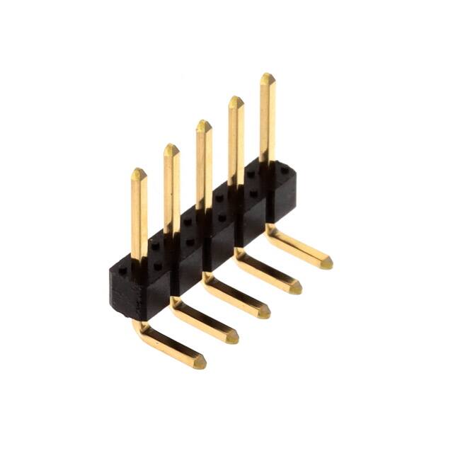 10129379-905001BLF CONN HEADER R/A 5POS 2.54MM