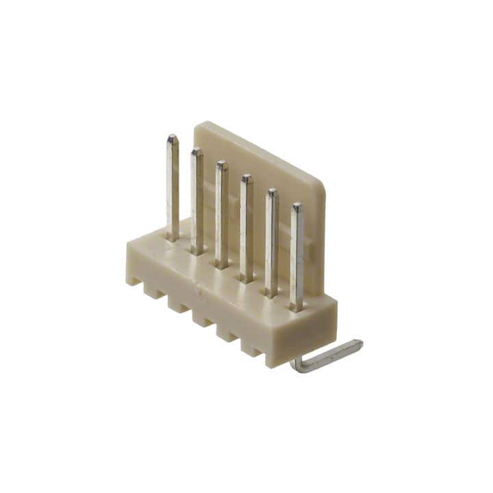 SWR25X-NRTC-S06-RB-BA CONN HEADER R/A 6POS 2.54MM