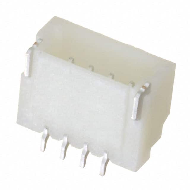 1SH-A-04-TR-SMT CONN HEADER SMD R/A 4POS 1MM