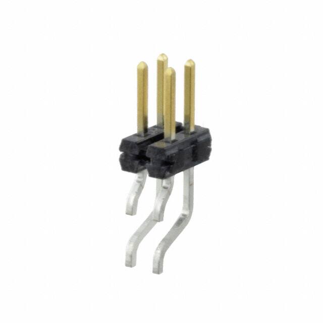 TSM-102-01-L-DH CONN HEADER SMD R/A 4POS 2.54MM