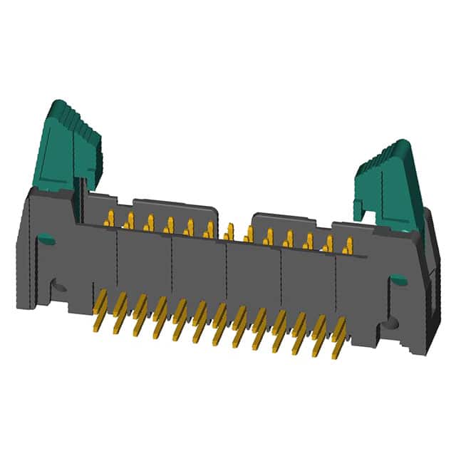 3010-26-002-12-00 CONN HEADER R/A 26POS 2.54MM