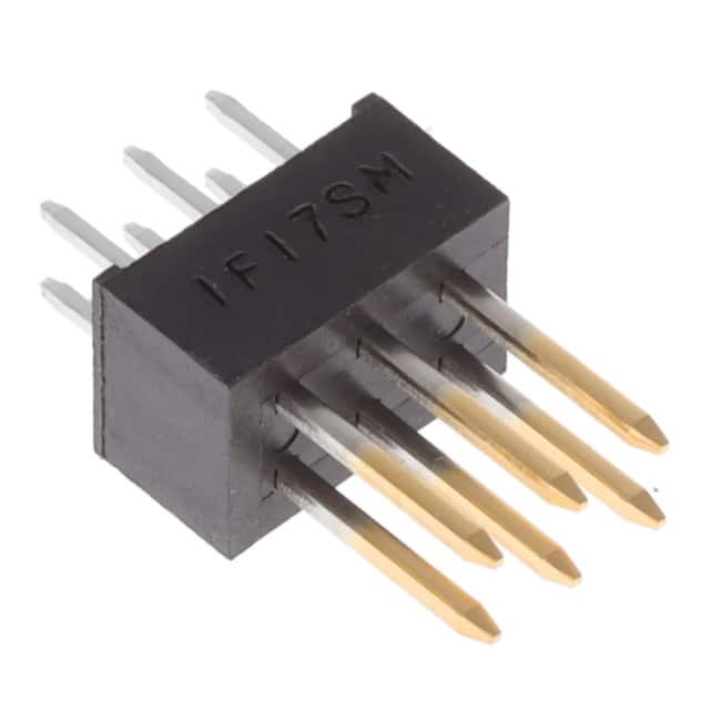 HIF3H-6PB-2.54DSA(61) CONN HEADER VERT 6POS 2.54MM